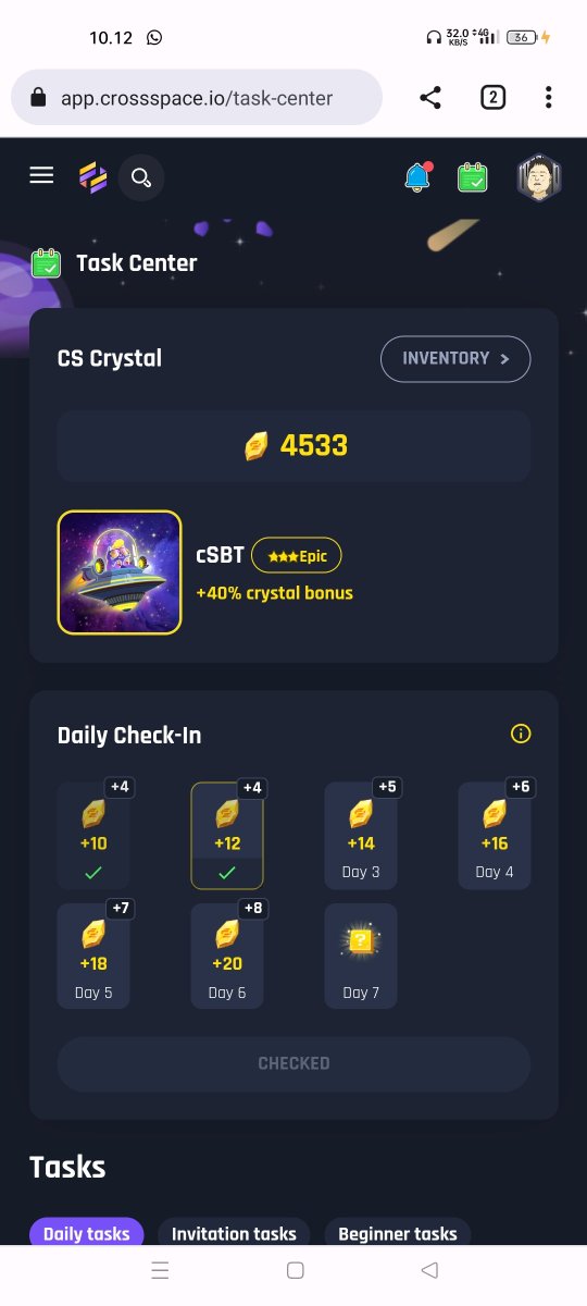 Yulluuw's tweet image. 🔥Let&apos;s Buidler2Earn Together!

In this complex Web3 world, having @CSpaceOfficial is more than enough.❤️

#crossers #crossspace #futureweb3 #build2earn #buildcommunity
Join now to get free SBT
app.crossspace.io/invitation/luU…