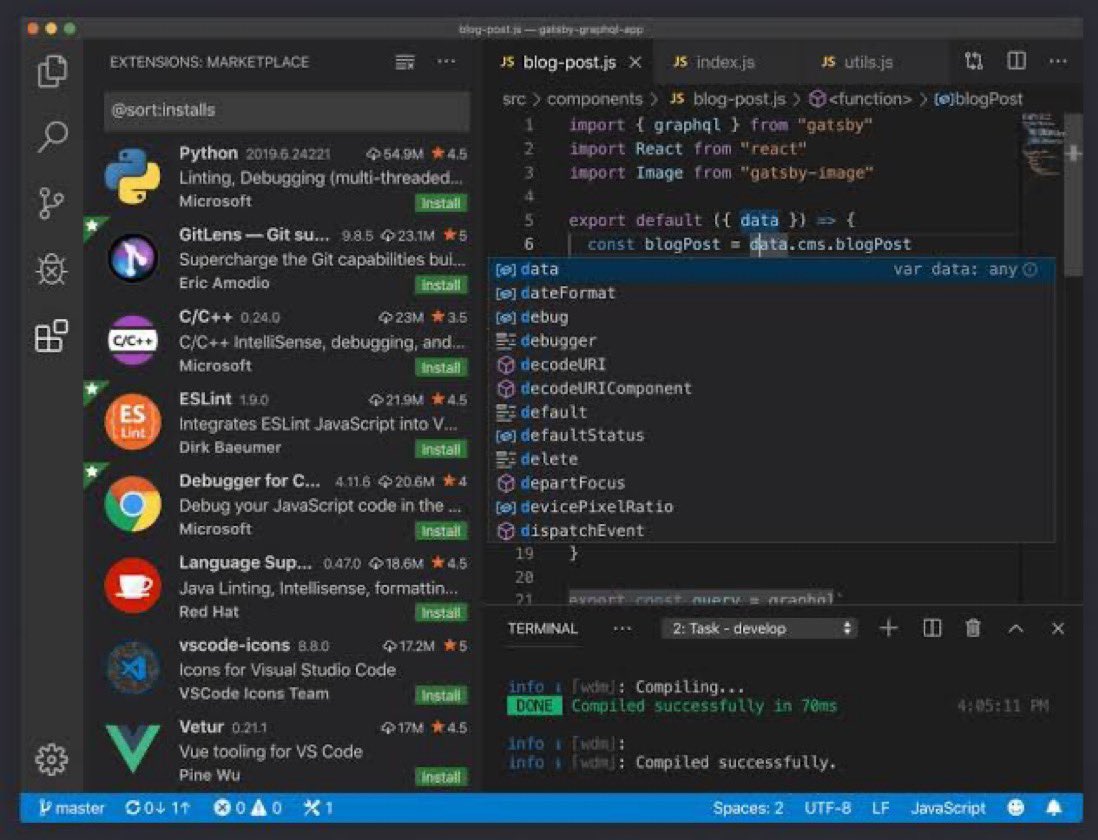 VSCodeで作業している方へアンケートです！📊
あなたが最も便利だと感じる拡張機能は何ですか？🔍
是非教えてほしいです！！

️
 #プログラミング初心者と繋がりたい 
#web制作
#webデザイン
#駆け出しエンジニアと繋がりたい