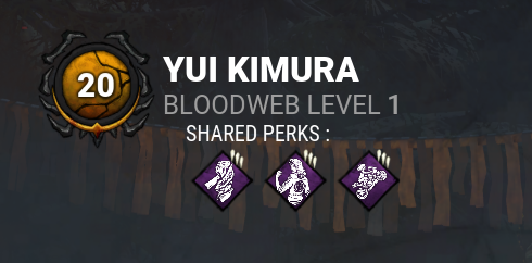 HelloImBiet's tweet photo. It aint much, but I was able to get ~6 prestige levels on Yui today after playing 5 hours (: This Masquerade Event for DbD has been amazing https://t.co/mZlqX5hm4U