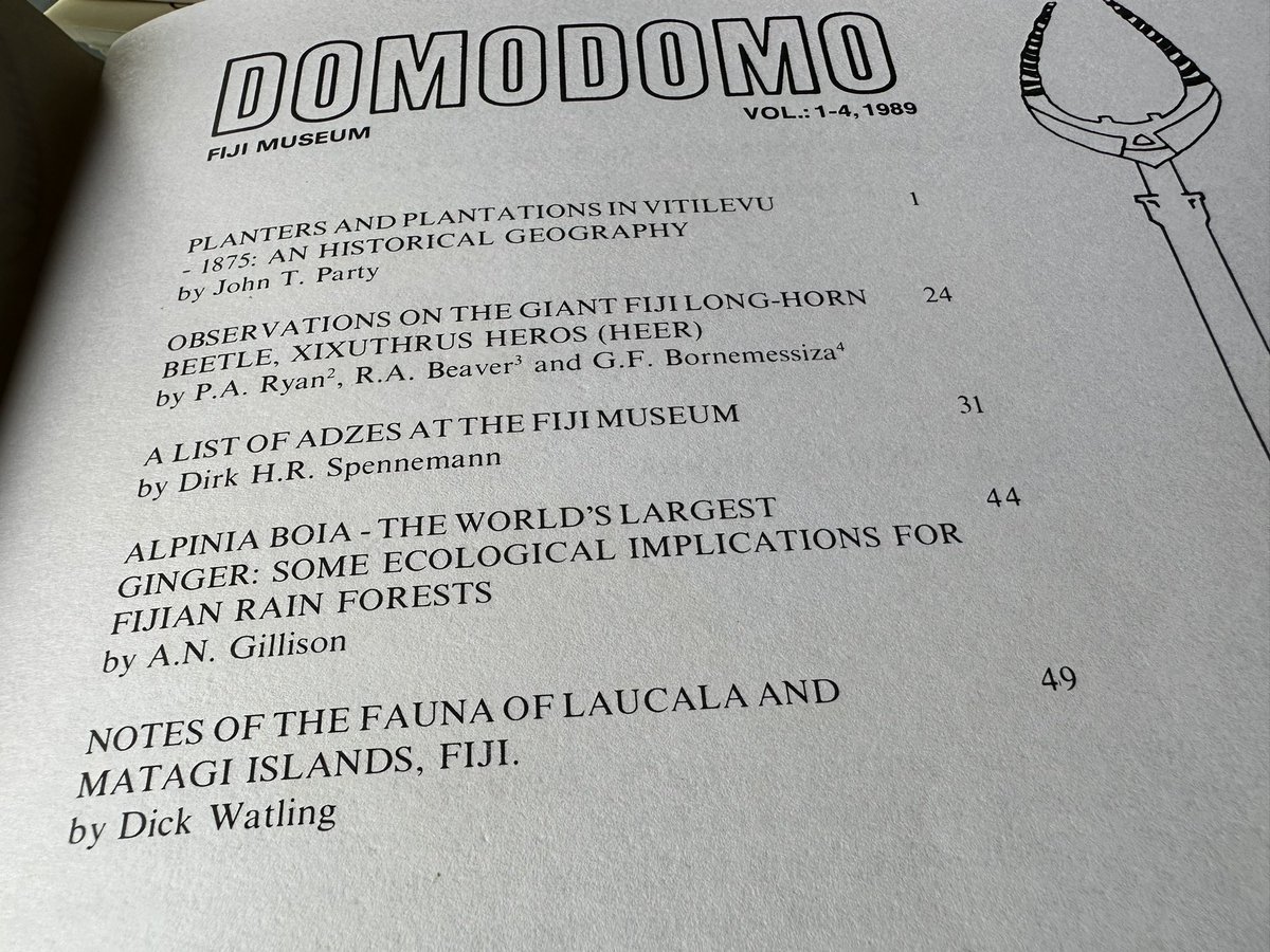 FijiTokani's tweet image. Heads up: Heaps of #Domodomo #TheMasthead left at the @FijiMuseum shop “publishes #researched &amp;amp; well-#illustrated articles on #fijihistory, #traditionalculture &amp;amp; #naturalhistory! 
#historymatters #vasivikahistory