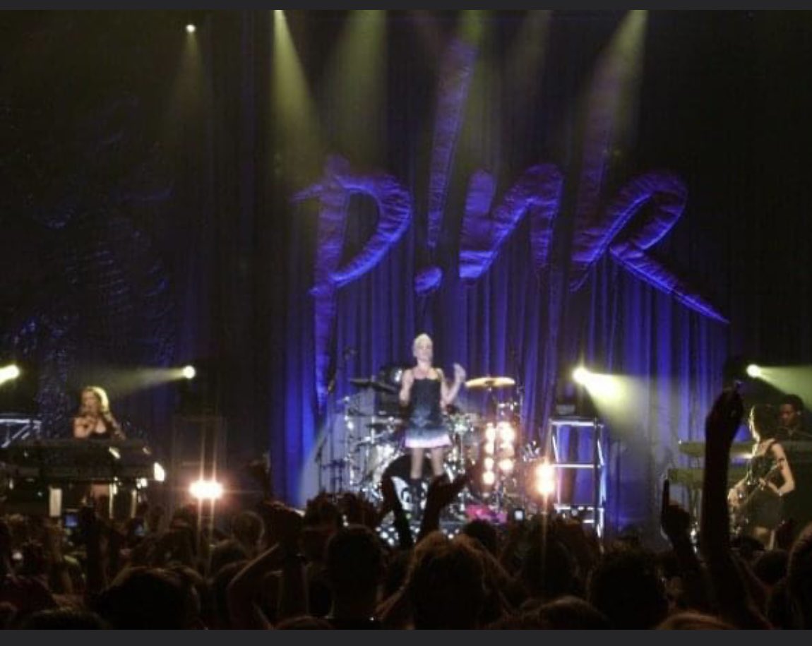 smileyspry's tweet photo. @Pink I remember this tour well. Can’t believe it was 2007. https://t.co/tCogArGCLN