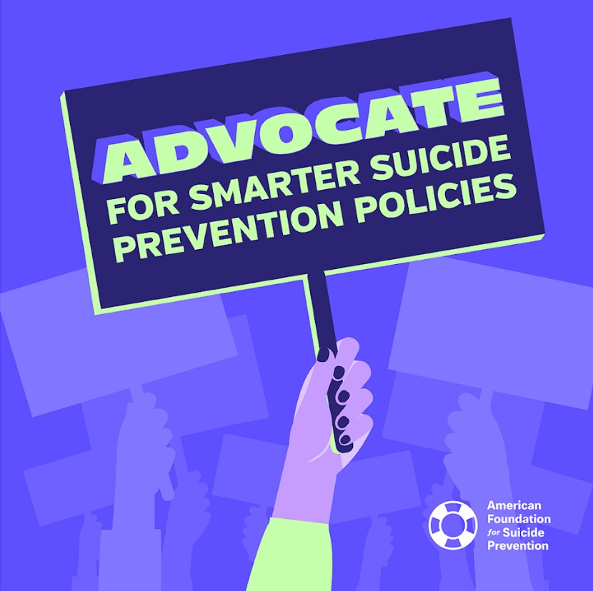 Want to make your voice heard for suicide prevention and mental health in your state? Join AFSP's network of Advocates today! afsp.org/advocate #AFSPadvocacy