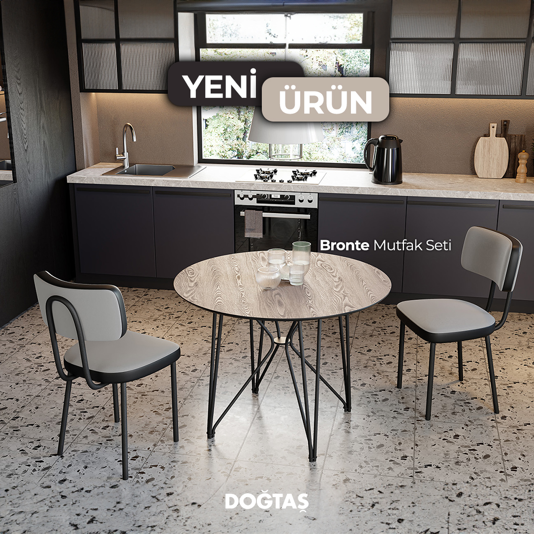 Dogtas's tweet photo. Bronte Mutfak Seti ile mutfakta lezzetli yemekler pişirirken aynı zamanda stilinizi de konuşturabilirsiniz! 🍽️💜
#Doğtaş #EvimdeDoğtaşZevki #mutfakseti #yemekodası #mutfakmasası #mutfak #mobilya https://t.co/2VUczR3Ccp