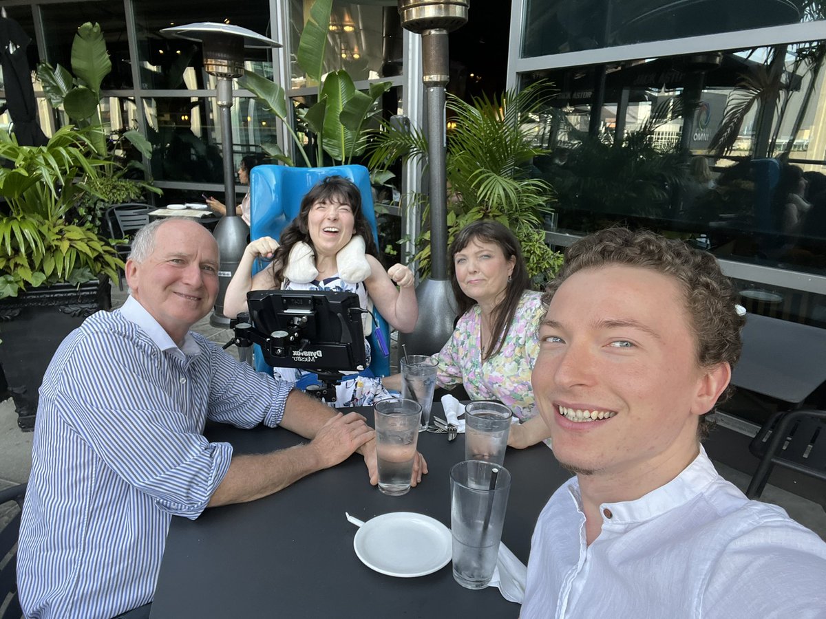 Enjoying my brother, Luc, and my birthday tonight at Jack Astors with my family.