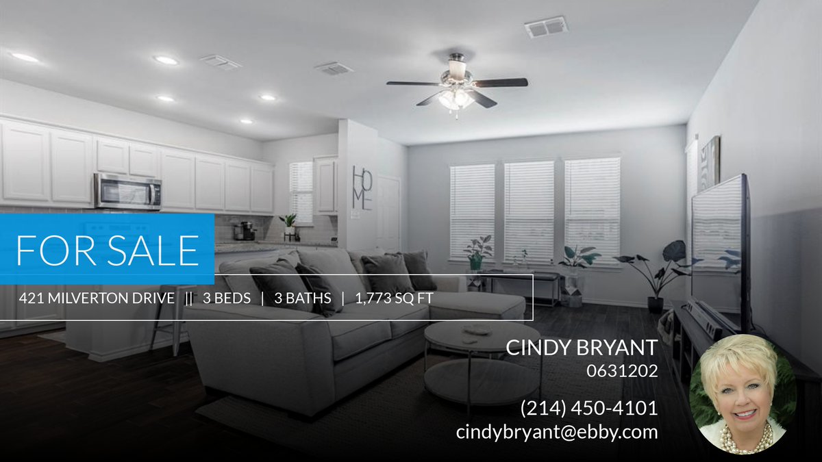 CindyBryantRA's tweet photo. Looking for a new home? This listing could be the one! Please don't hesitate to reach out with any questions! You can reach me at (214) 450-4101. https://t.co/UNtiyMNrcO https://t.co/f0ZTwLvQfc