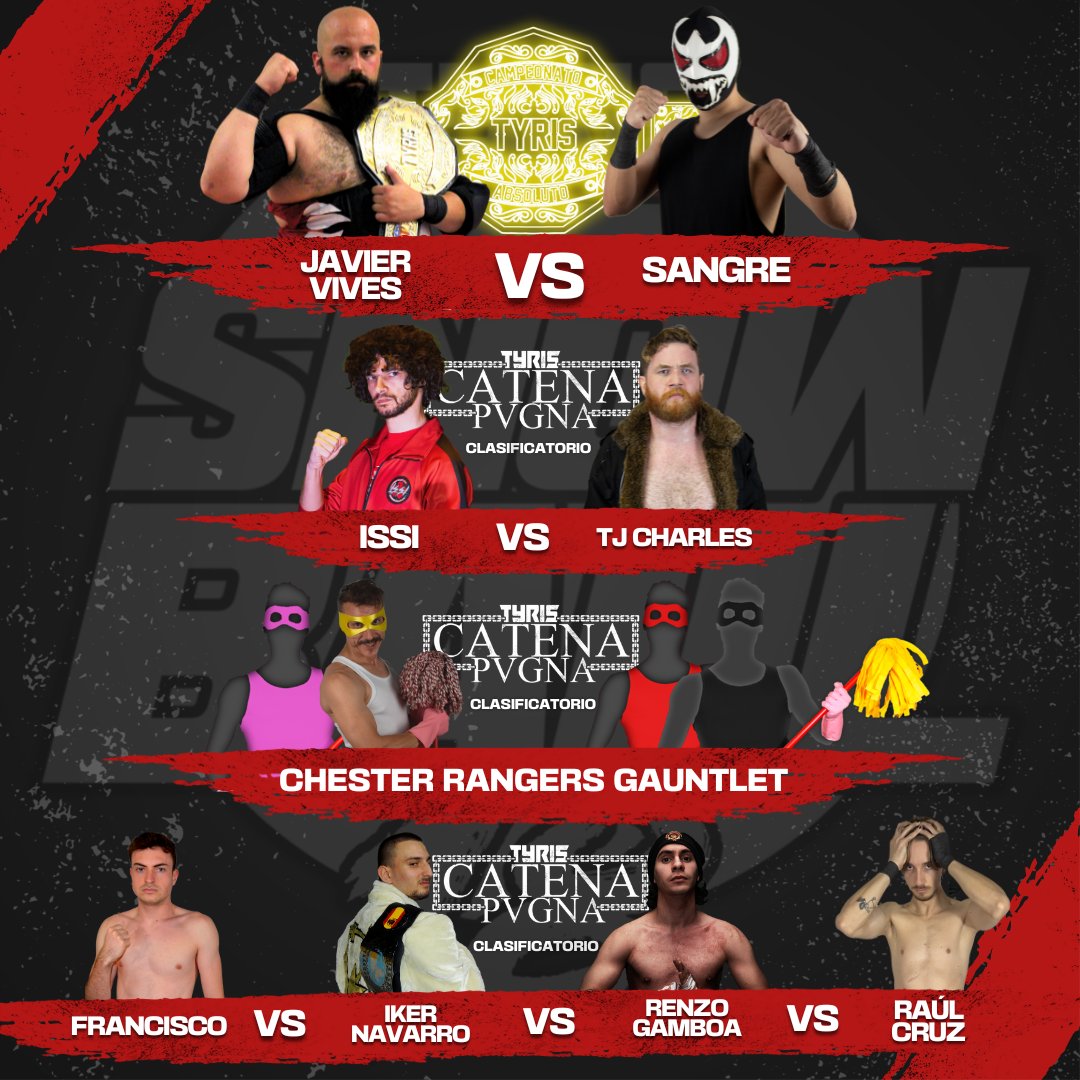 ¡HOY ES EL DÍA! ¡HOY ES #SNOWBALL18! 🔥🙌

Tenemos una cartelera de LUJO marcada por los combates clasificatorios para el #CatenaPugna que sucederá en #SnowBall19 🔜

Las cosas se van a poner calentitas👀

¡Abrimos puertas a las 18:30! Mándanos MD si quieres asistir 📩