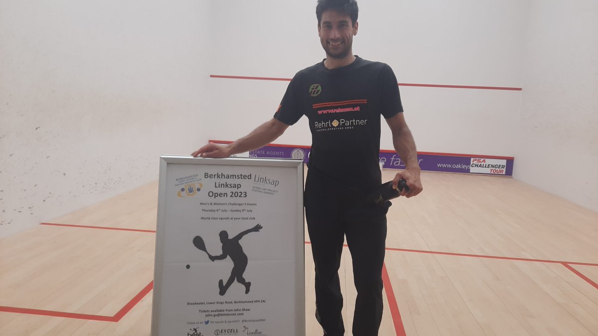 SquashChallenge's tweet image. Es hat nicht sollen sein! Im Viertelfinale bei den mit 6.000 USD dotierten Berkhamsted Open - meinem 200.PSA-Weltranglistenturnier - gab es für mich kein Vorbeikommen an dem an Nummer 2 gesetzten Lokalmatador James Peach (WRL

rehman.at/erfolgslauf-ge…