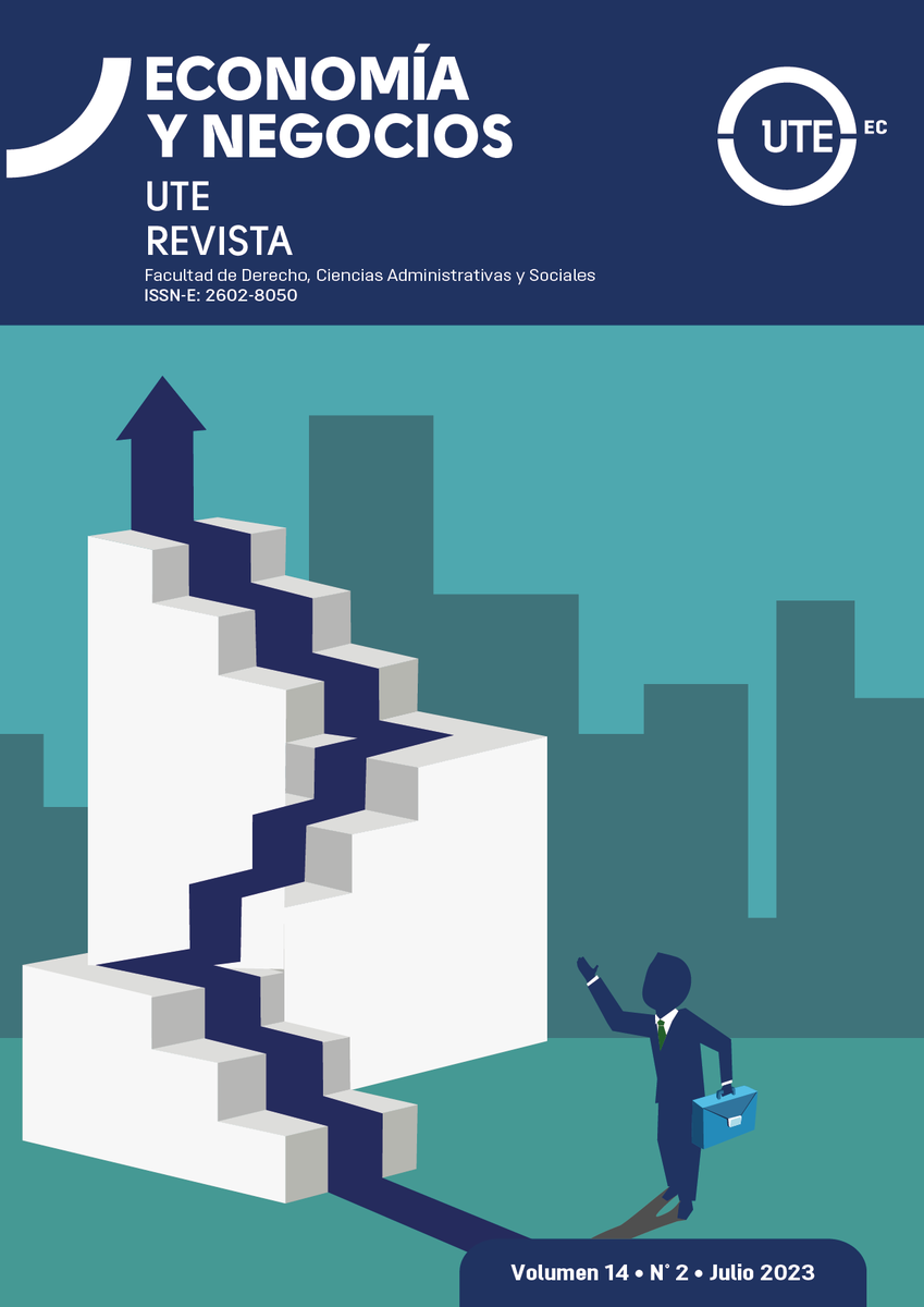 Les invitamos a leer el nuevo número de la Revista Economía y Negocios de la UTE y a seguir la en sus redes sociales <a href="/RevEconomiayNeg/">Revista Economía y Negocios</a> <a href="/UTEDerechoyCCSS/">UTE FDCAS</a> 
revistas.ute.edu.ec/index.php/econ…