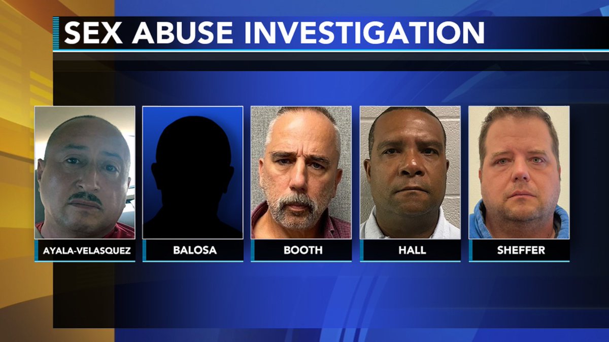 5 Jehovah’s Witnesses have been charged with rape & molestation of children as young as 4. 

The men groomed & gained access to the children through their church. 

Meet Luis Ayala-Velasquez, David Balosa (a teacher🫠) ,Terry Booth, Errol William Hall, Shaun Sheffer.