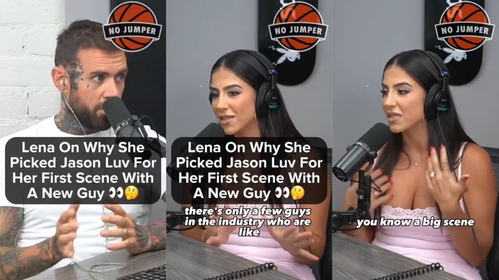 Adam22’s wife Lena The Plug explains to him why she picked Jason Luv for her first scene on No Jumper
WATCH youtu.be/w9oGa-CNsos