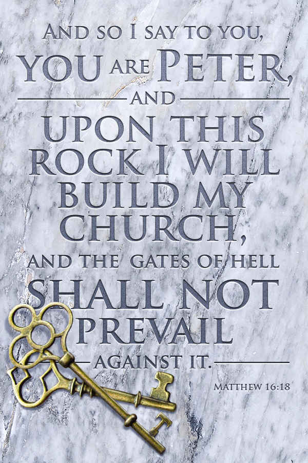 LightInTheDarkP's tweet photo. Jesus told Peter "Upon this ROCK I will build my church; and the gates of hell shall not prevail against it." - Matthew 16:18

Are you on the "ROCK"? 🪨

🔗 https://t.co/bu0hGL6ycY https://t.co/77fdAPtWmb