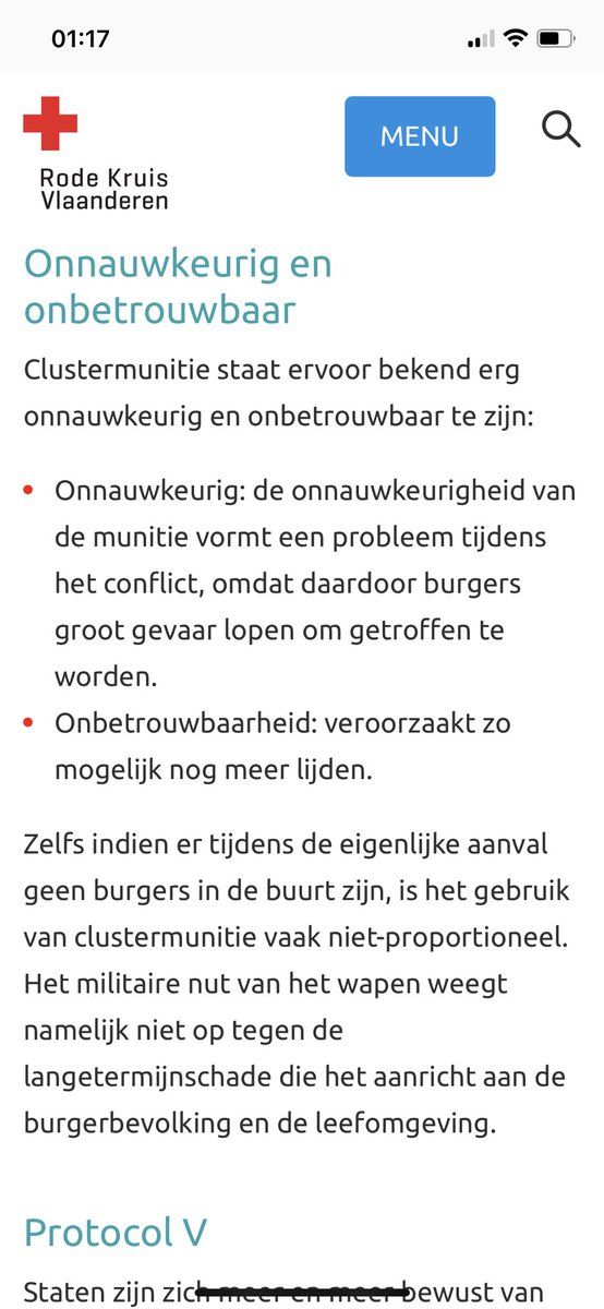 President Biden gaat CLUSTERmunitie leveren aan Oekraïne…De VS en Oekraïne laten zien dat onschuldige slachtoffers voor hun geen te groot offer zijn. 
Volgens t Verdrag van Oslo mag clustermunitie niet gebruikt worden. Volgen oorlogsmisdaden?