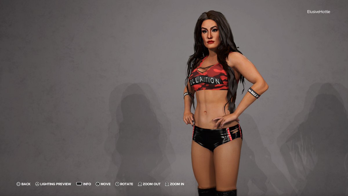 2kHottie's tweet photo. #PS5Share, #WWE2K23  random https://t.co/yhH5LBST3k