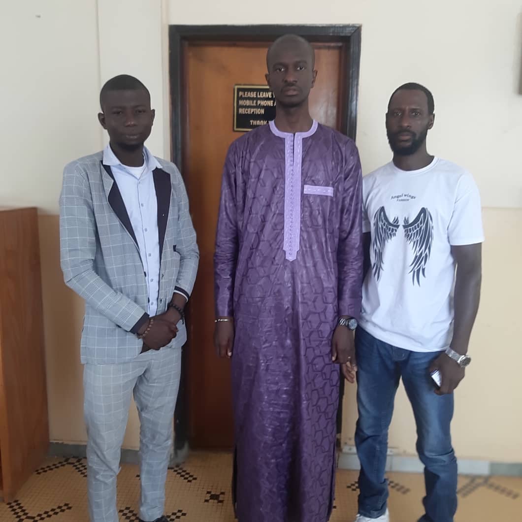 EXECUTIVES OF GRA-EUROPE BRANCH AND CONCERNED GAMBIANS YOUTH NETWORK PAID A COURTESY CALL ON THE FOUNDER AND PRESIDENT OF MJFC