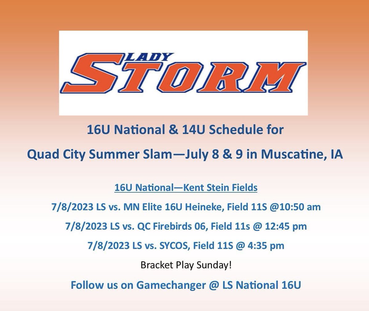 My schedule this weekend in Muscatine, IA! <a href="/UNISoftball/">UNI Softball</a> <a href="/GarrettFurnal/">Coach G.</a> <a href="/NIUSoftball/">NIU Softball</a> <a href="/sut24/">Chris Sutcliffe</a> <a href="/CycloneSB/">Iowa State Softball</a> <a href="/CoachPinkerton/">Jamie Pinkerton</a> <a href="/DrakeSoftball/">Drake Softball</a> <a href="/DiehlLindsay/">Lindsay Diehl</a>