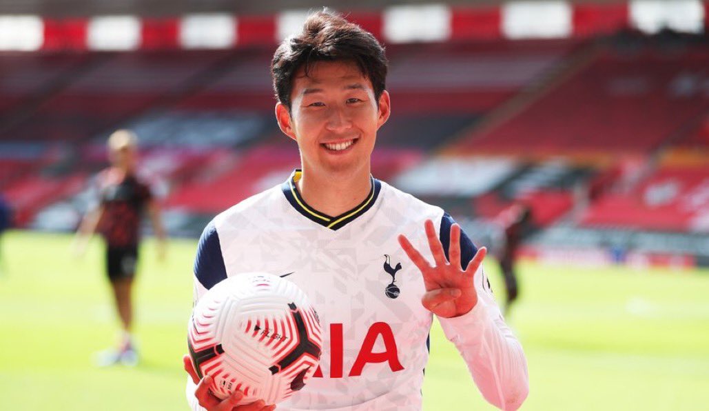 TheSpursExpress's tweet photo. Happy birthday to #Tottenham star Son Heung-Min, who turns 31 today! 🤍🇰🇷 https://t.co/deMsB1nEnS