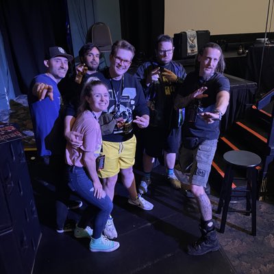 AIsFor_Awkward's tweet photo. Got to meet @mega64 with @Jawshwa95 this week! https://t.co/D4qQR1Gvag
