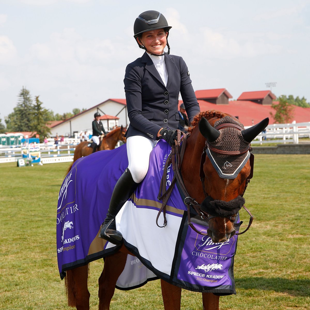 Spruce_Meadows's tweet photo. Nora Nauss (USA) &amp; HipHop win the @PurdysChocolate Cup 1.30m
#sprucemeadows #showjumping #jumpintosummer
© Spruce Meadows Media/Tony Lewis https://t.co/IA7CO1cf1X