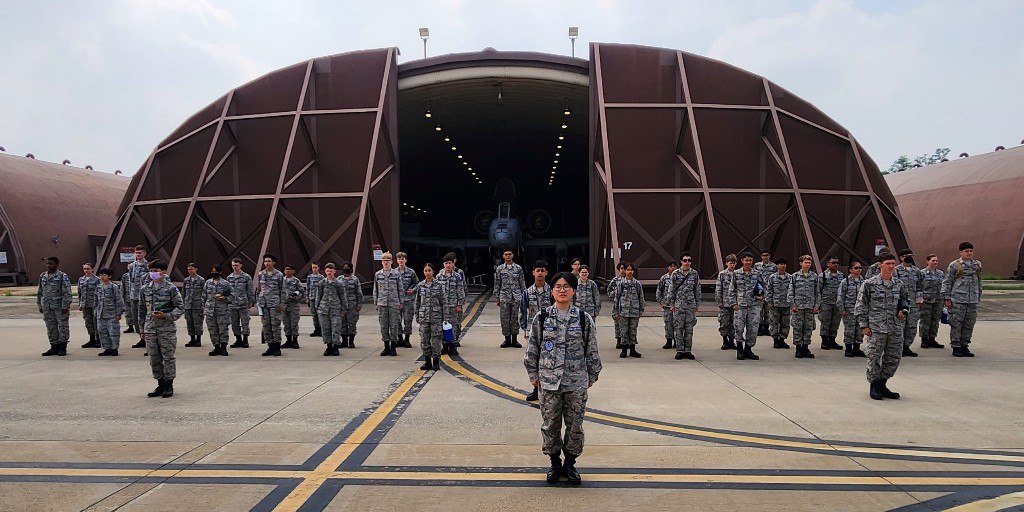 CivilAirPatrol's tweet photo. Our Far East Encampment brought together #CivilAirPatrol cadets from Japan, South Korea, and Guam, overcoming the geographical challenge. A fantastic opportunity for leadership development, aviation exploration, and enhancing mental &amp; physical fitness. 👉 https://t.co/44tNzdNw4t https://t.co/F03x49hk3u