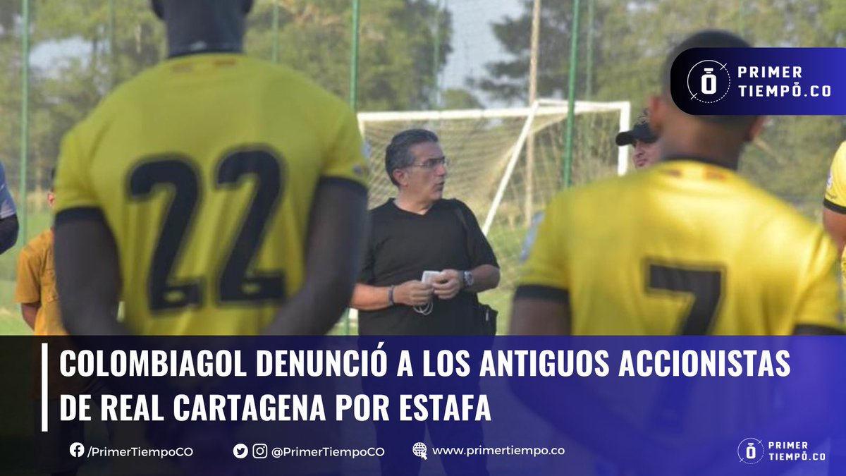 PrimerTiempoCO's tweet photo. 🟡🟢 ColombiaGol denunció a los antiguos accionistas de Real Cartagena por estafa​

🔗 https://t.co/oB8dmTxRg4 https://t.co/q57kmAUmc9