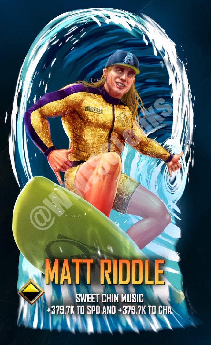 WWE Supercard™ Leaks on Twitter: "Here's the UPCOMING Matt Riddle SE