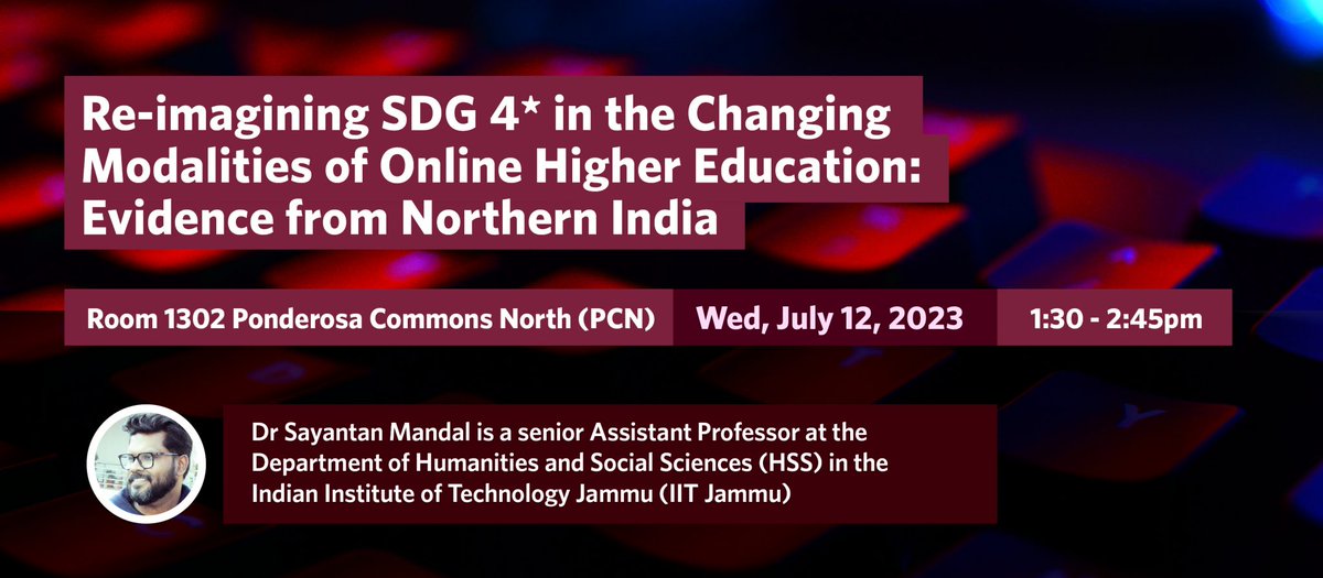 edstubc's tweet photo. Join this talk on Wednesday July 12th! RSVP not required.
https://t.co/TlTSewI6Vz https://t.co/uRCZBSEn6U