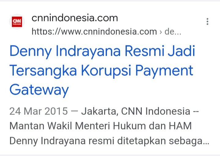 <a href="/dennyindrayana/">Denny Indrayana</a> Andalah tersangka korupsi