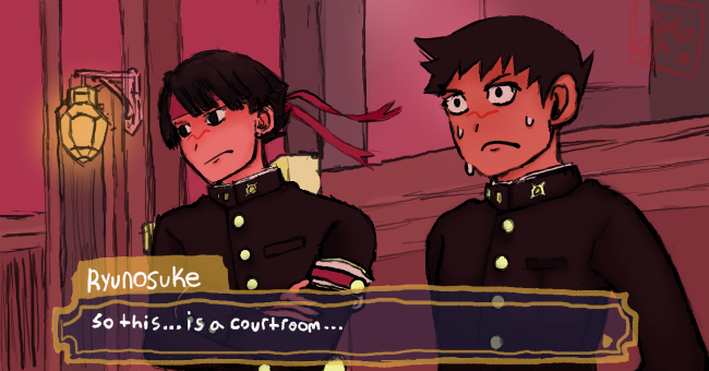 Mel_needs_sleep's tweet photo. I errmmm hehe redraw
#AceAttorney #TheGreatAceAttorney https://t.co/J2xRfGK9TQ