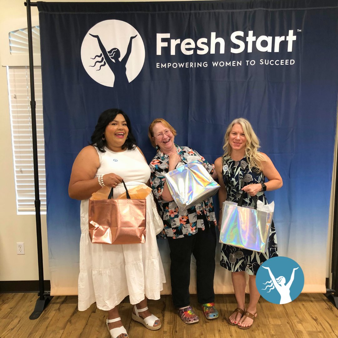 FreshStartWomen's tweet photo. Last week, Fresh Start had the honor of celebrating the hard-working, empowered women who recently completed their workforce training programs!

CONGRATULATIONS! We are so incredibly proud of your resilience &amp; dedication, &amp; can’t wait to see where your recent success takes you! https://t.co/lAvTPlMfBc