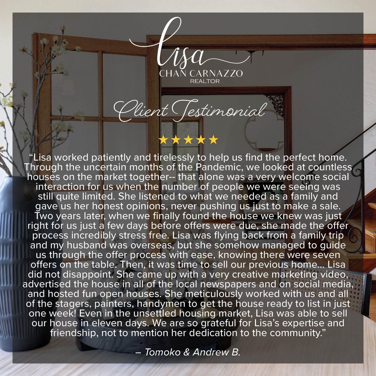 Lisa Chan Carnazzo tweet media