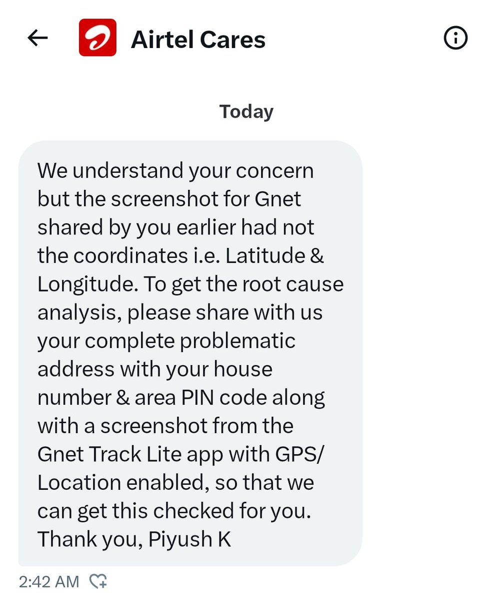 nirala_hemant's tweet image. Check d screenshot, 4 months n Airtel don&apos;t check proper details n telling me they will resolve issue. #AirtelExtremePoor network. Always searching 4 excuses not 2 resolve network complaint. @Airtel_Presence @DoT_India @AshwiniVaishnaw @airtelindia @vittalgopal @reliancejio