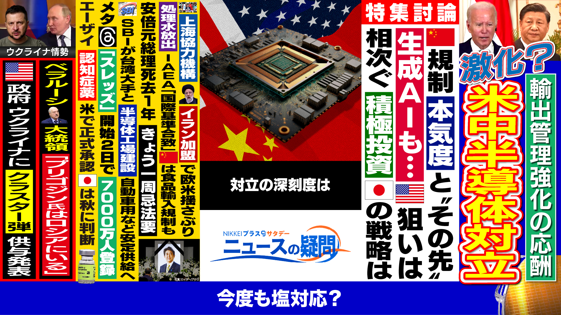 日経プラス9サタデー ニュースの疑問 on Twitter