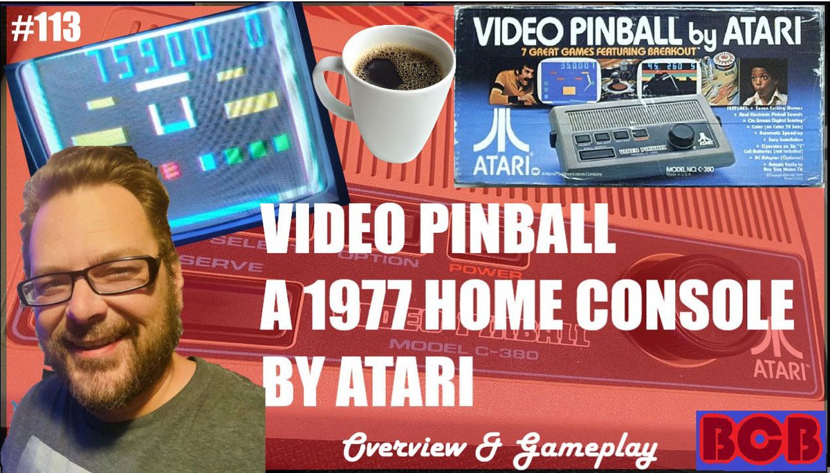 ballistikcoffee's tweet image. 2night on #BCB! It's #Atari #VideoPinball, a 1977 home #gaming console! #Sears even had one! I obtained this recently on #eBay 4 cheap &amp;amp; it works great! I play the #games, give some #Pong history, show subpar video &amp;amp; more!😃Join me! 7p PST/10p EST! Click: youtu.be/jJpd9Am_4hM