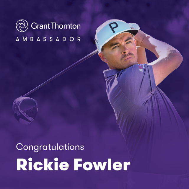 #GrantThornton is extremely proud of ambassador Rickie Fowler for his spectacular performance at the Rocket Mortgage Classic. Congrats! #PGATour #GTambassadors #RocketMortgageClassic