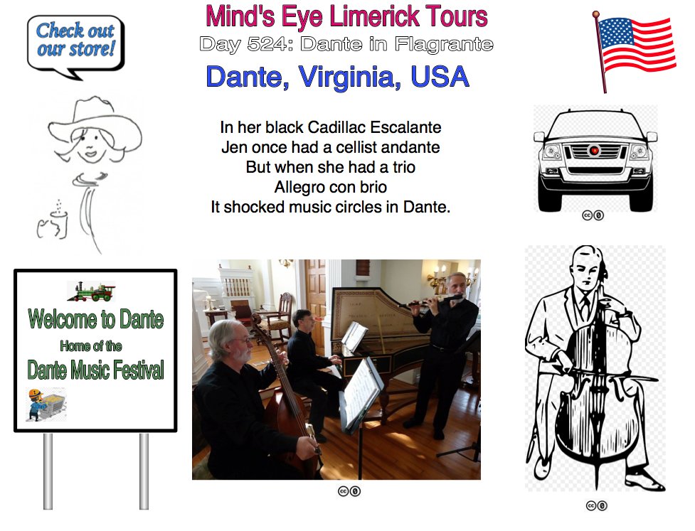 tom_mindseye's tweet photo. #Limerick #humor #store #Dante #WestVirginia #MusicFestival #inflagrante #allegroconbrio https://t.co/oehHD7rxQv
https://t.co/RZ0GjeEW10 https://t.co/nwvy1Fjd7J