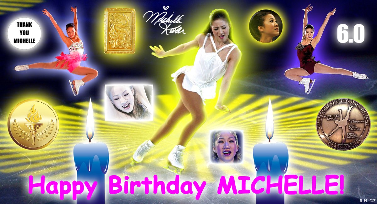 While in retrospect I realize I rather floridly overdid things here, I did enjoy making this Michelle Kwan birthday tribute several years ago.