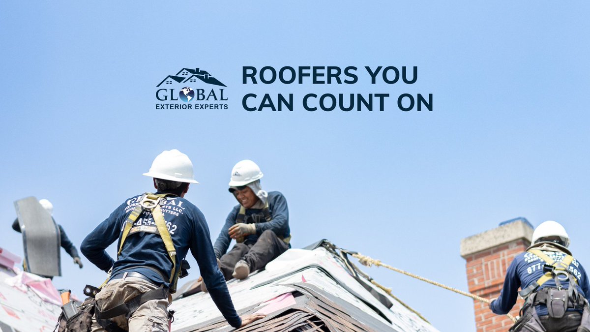 📢 Calling all homeowners! 🏠 Need reliable roofers you can count on? Look no further!

Contact us here: globalexteriorexperts.com/contact-us

#RoofingPros #ReliableRoofers #QualityCraftsmanship #HomeImprovement #RoofReplacement #TrustedService #SatisfactionGuaranteed #Chicagoland #Illinois