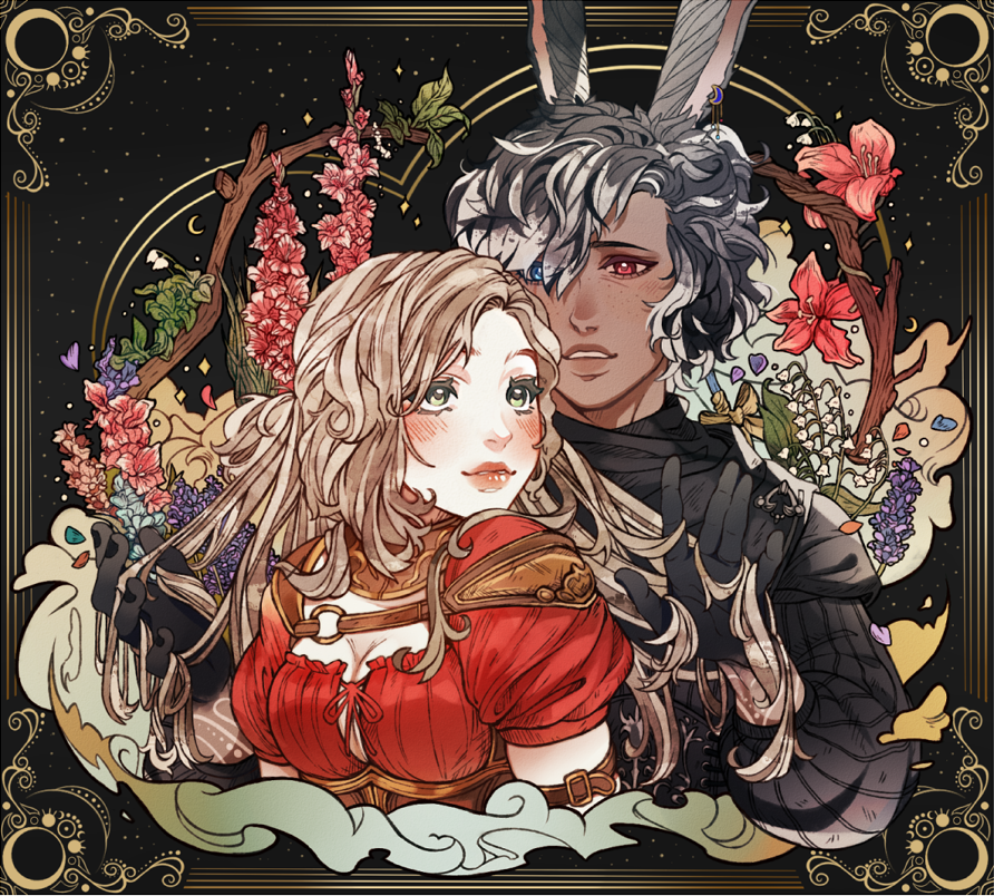 And then another commissions I did! Revamping my carrd and opening my commissions again officially very soon ✨❤️