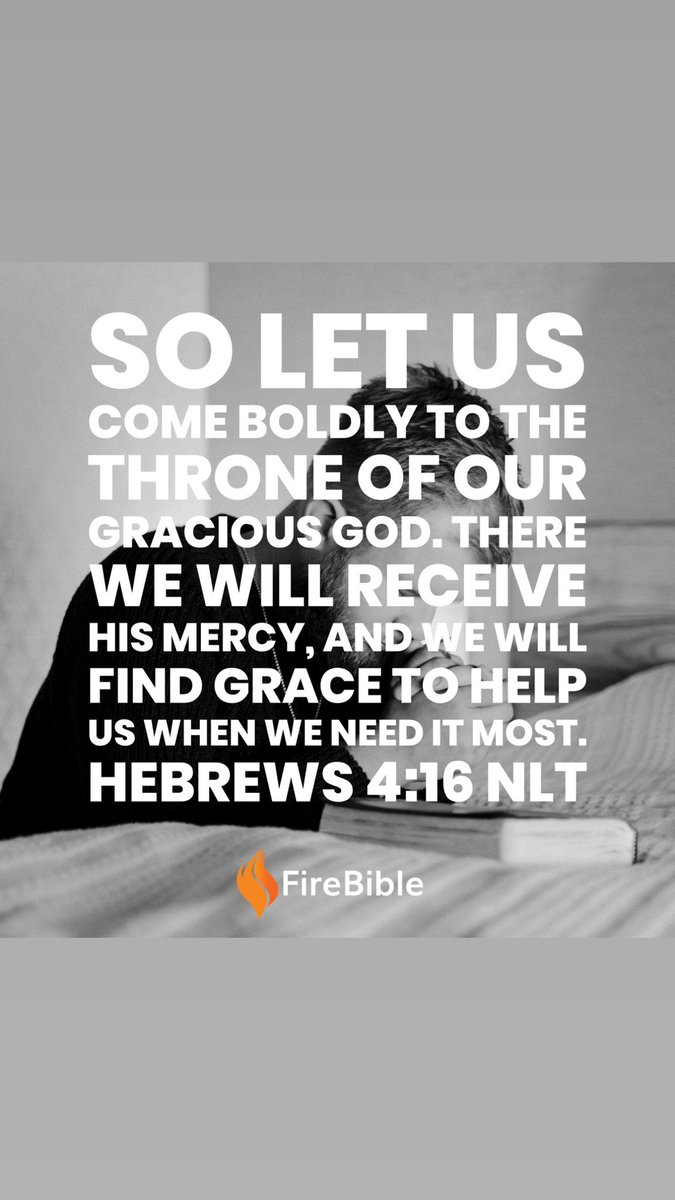 firebibles's tweet photo. FireBible Note for Hebrews 4:16 - 

“One of the greatest blessings of salvation is that Christ is now our high priest–the mediator between God &amp;  people–who opens the way into God’s presence where we can always find the help we need.”

#firebible
#firebiblefriday https://t.co/fhiPR0hTh3