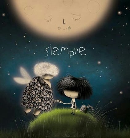 —Abuela ¿De qué están hechos los sueños?
Le preguntó con curiosidad la pequeña a la anciana y esta le respondió:
 —De la esperanza, mi niña y del más lindo recuerdo que guarde tu corazón —y la niña con cariño exclamó:
 —¡Entonces mis sueños están hechos de ti!✨

#CuentiNoche