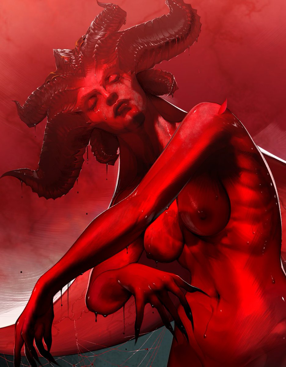 desu_box's tweet photo. Here is some Lilith fanart. Now I return to the shadows. 

#DesuBox #DiabloFanArt #diablo4lilith #gothic https://t.co/IyEiLFhLHn