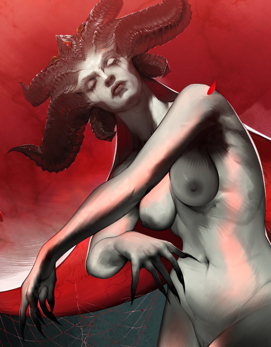 desu_box's tweet photo. Here is some Lilith fanart. Now I return to the shadows. 

#DesuBox #DiabloFanArt #diablo4lilith #gothic https://t.co/IyEiLFhLHn
