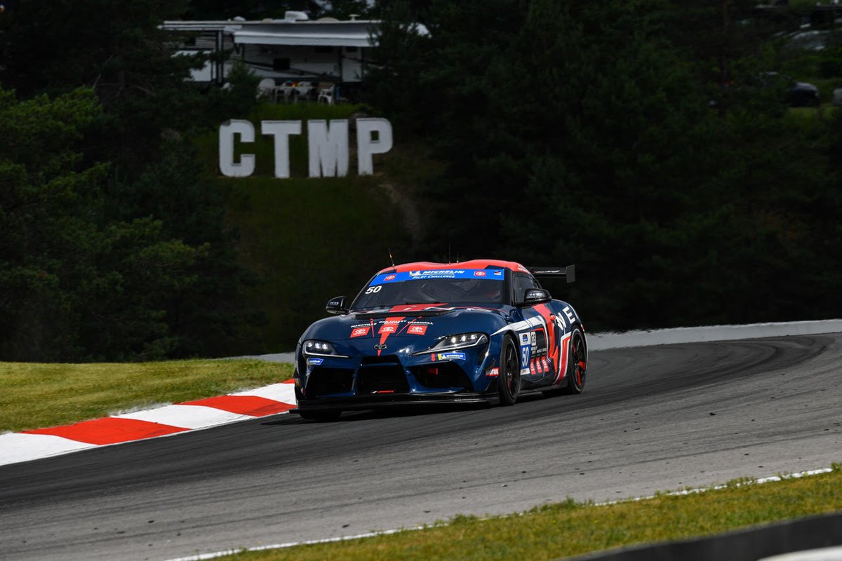 HattoriMTSP's tweet photo. A few of our favorite 📸 from practice day @CTMPOfficial 

#ToyotaGAZOORacing #WeinsAutoGroup https://t.co/QzWMndZDkI
