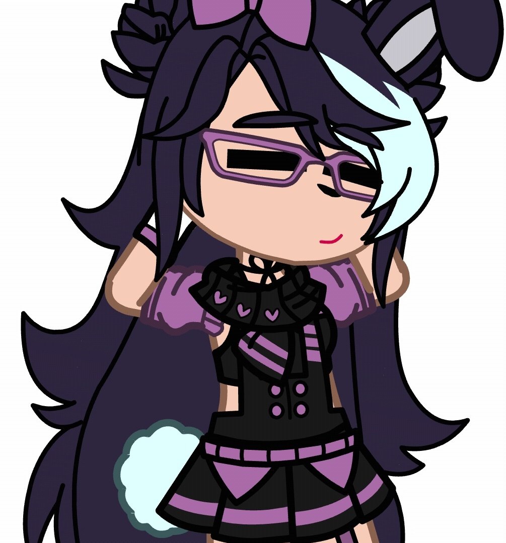 FuzzlyGacha's tweet photo. An old drawing I did of my oc before school ended. :) https://t.co/XCHRdkA0Yg