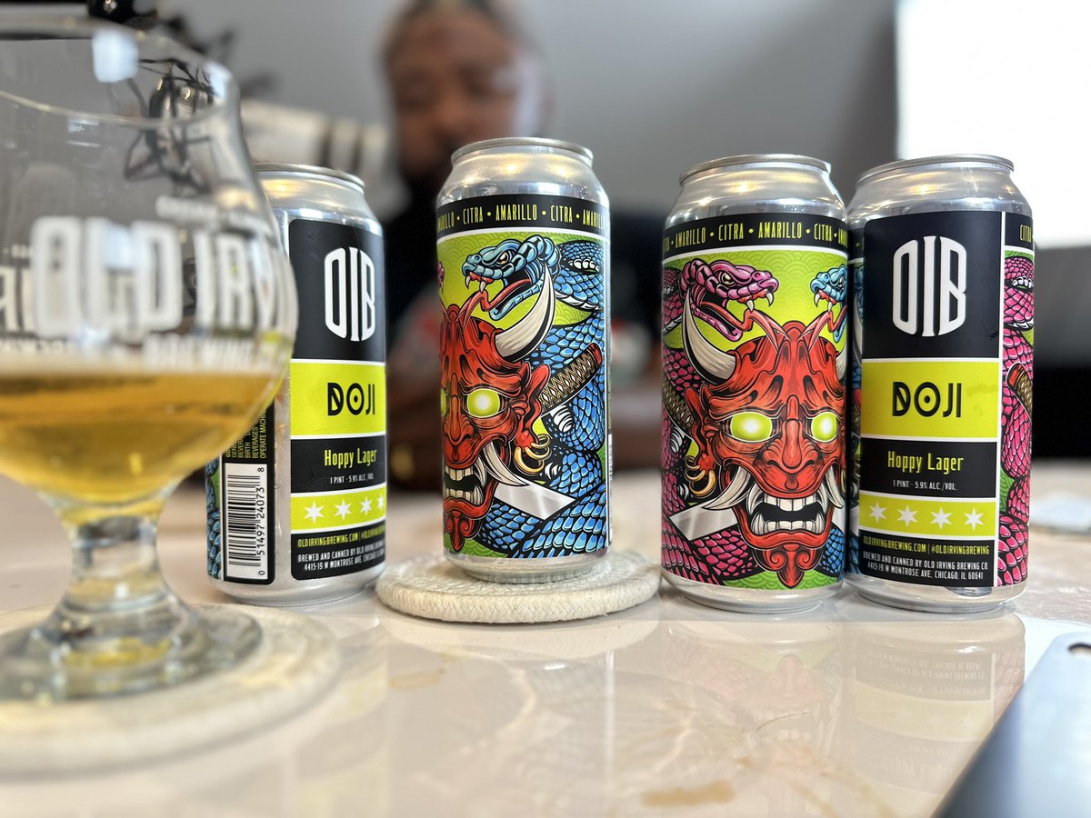 Drinking some Doji from <a href="/OldIrvingBeer/">Old Irving Brewing Co.</a> on this week’s episode of the pod