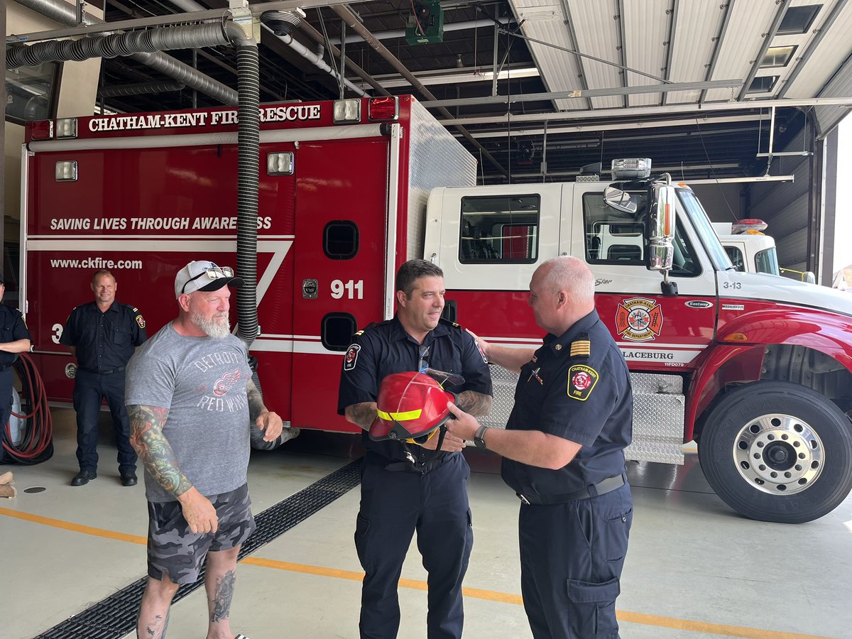 Chatham-Kent Fire Fighters tweet media