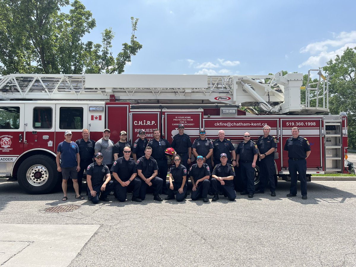 Chatham-Kent Fire Fighters tweet media