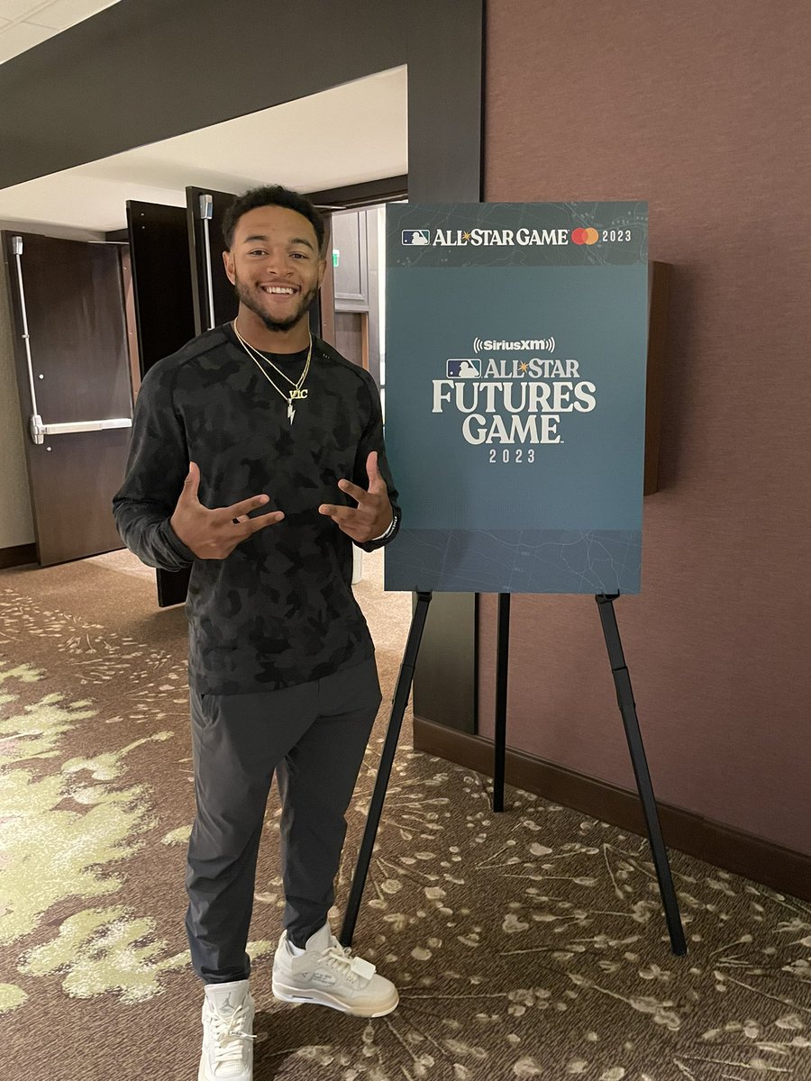 Welcome to the 2023 MLB Futures Game <a href="/Victor_Scott2/">Victor Scott II</a>!