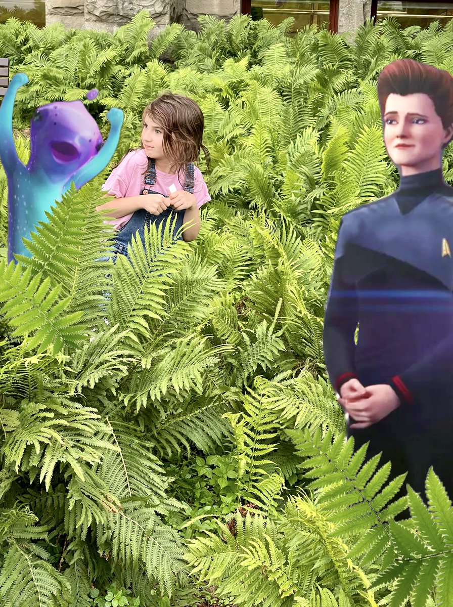 tforthomas's tweet photo. @TrekCore Star Trek is for families and future scientists and people who like to have fun and Prodigy carries hope and spreads it to new generations! #SaveStarTrekProdigy Also, my daughter loves Murf! #ProFigs @MuseumofNature @TheKateMulgrew https://t.co/EQ7av3cBHq