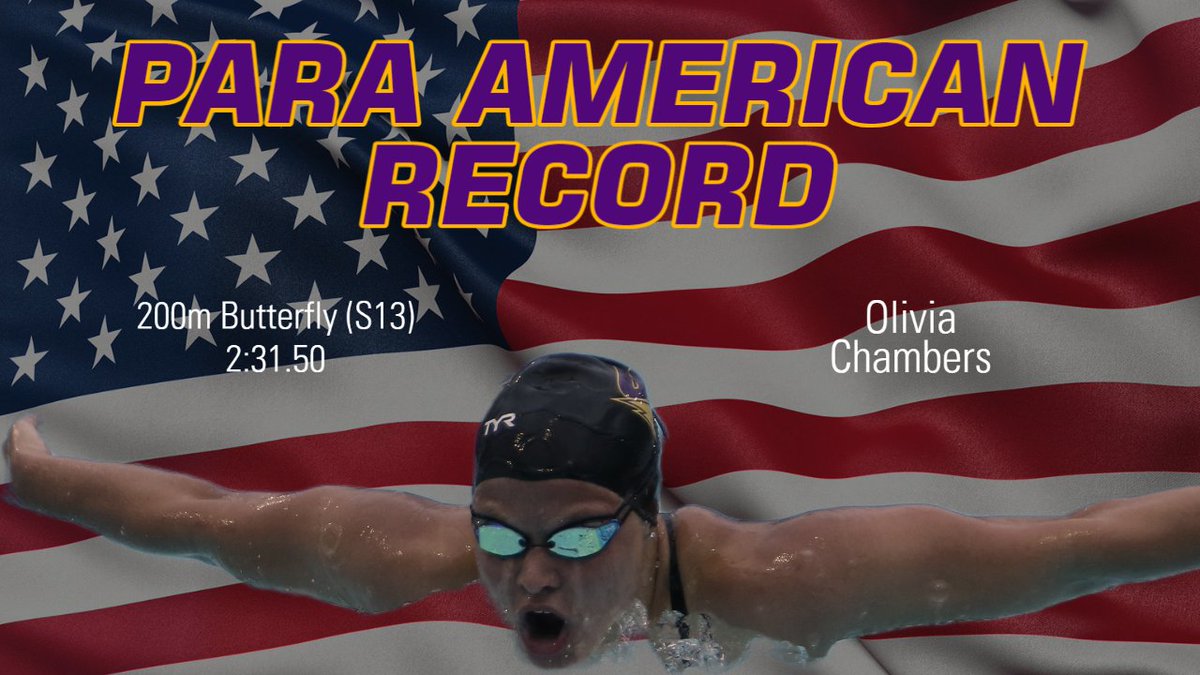uniswimdive's tweet photo. ๐๐๐๐๐๐๐ ๐๐๐! ๐บ๐ธ
OC captures Para American record number 6โฃ in the 200-meter butterfly at the BLAST Summer Sizzler, previously held Paralympian Rebecca Meyers!
#EverLoyal #AllFastAllFun https://t.co/8T5B4zIgbE